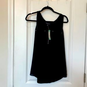 Business casual black blouse, NWT